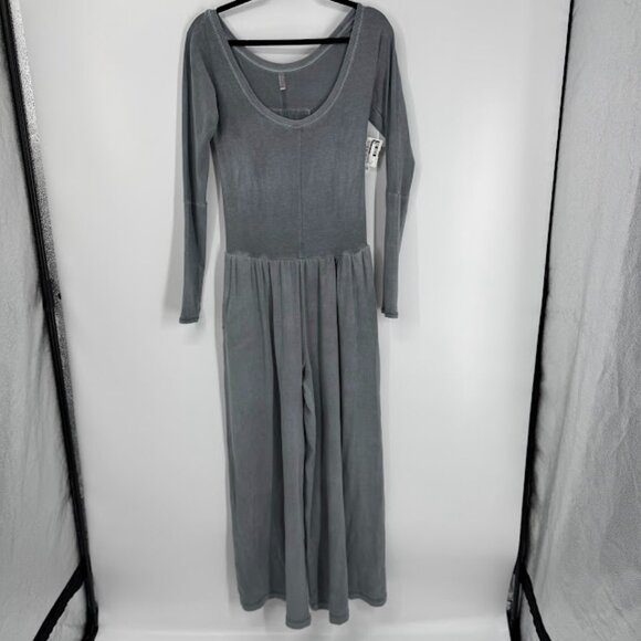 FP Movement Free People Hot Shot Wide Leg Onesie Size S NWT - Picture 2 of 16